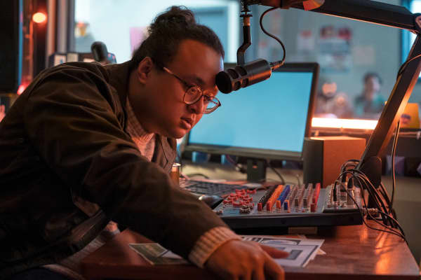 North of North. Bailey Poching as Colin in episode 102 of North of North. Cr. Jasper Savage/Netflix © 2024