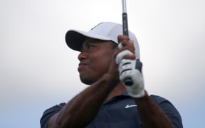 Tiger Woods at the 2018 Honda Classic