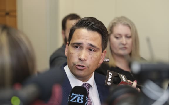 National Party Leader Simon Bridges.