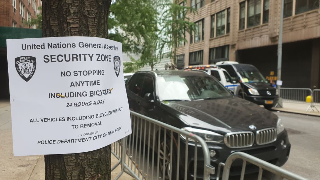 Security in New York ahead of UN General Assembly