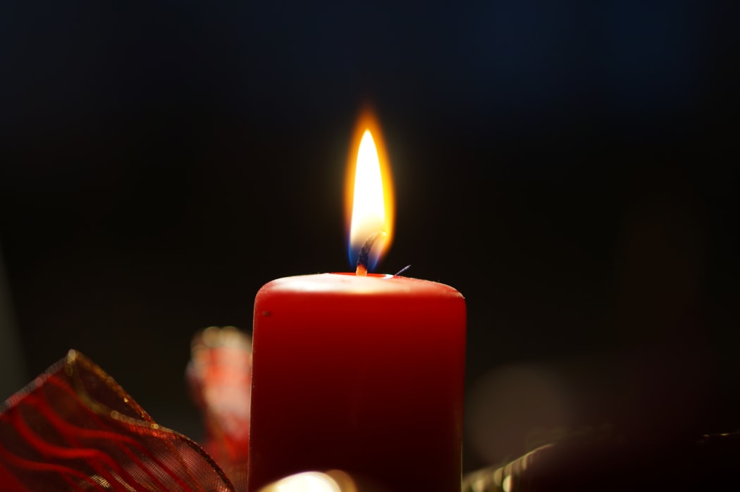 First Advent candle