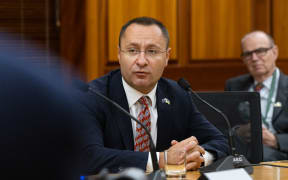Ukrainian Ambassador, his Excellency Vasyl Myroshnychenko, appears before the Foreign Affairs Select Committee.