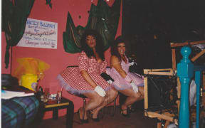 Bertha and Buckwheat at the Staircase nightclub, in 1988