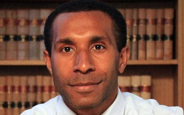 Papua New Guinean academic and lawyer, Bal Kama.