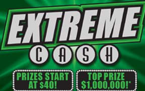 Extreme Cash is a scratch card scheme run by North Carolina Education Lottery.
