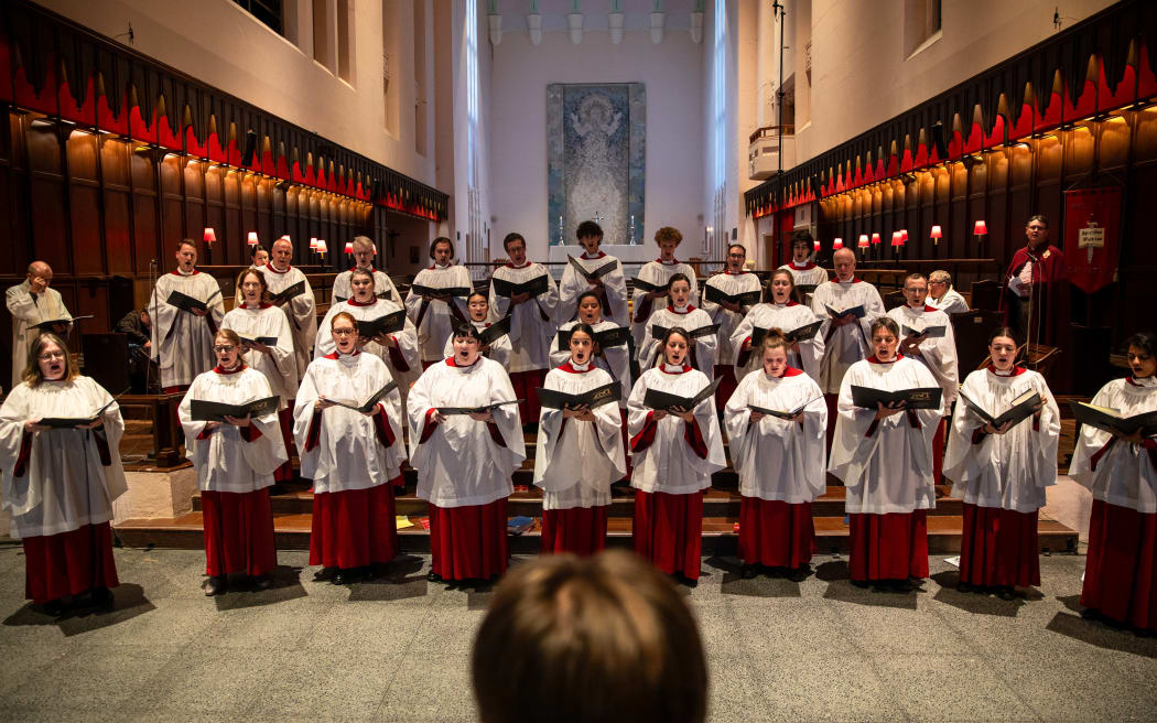Easter Sunday Service at the Wellington Cathedral of St Paul