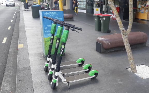 Lime e-scooters back on Auckland streets.