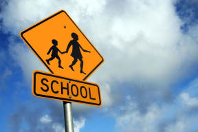 School sign