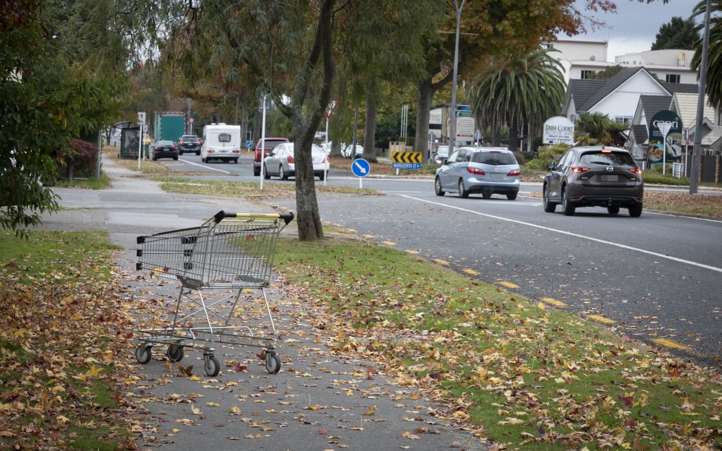 Rotorua's Fenton Street, where there are several contracted emergency motels.