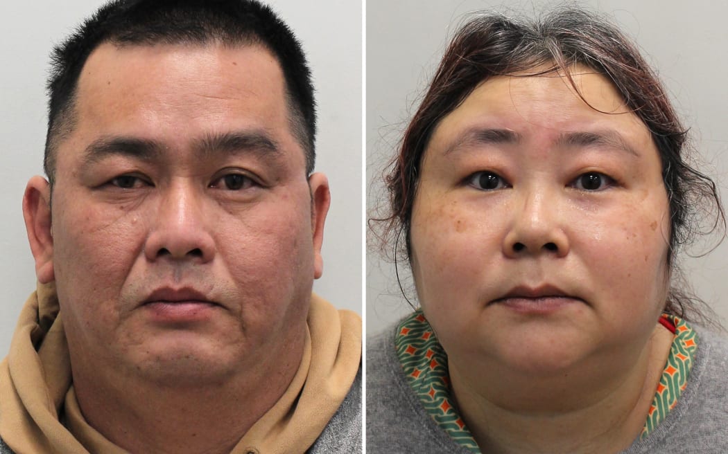 A combination of undated handout pictures both released by the Metropolitan Police Service (MPS) on September 29, 2025 and accessed on November 9, 2025 shows Malaysian national Seng Hok Ling (L) and Chinese national Zhimin Qian (R), alias Yadi Zhang, both of whom were convicted for their roles in a multi billion-dollar Bitcoin fraud, posing for a photograph. Zhimin Qian, also known as Yadi Zhang, and Seng Hok Ling will be sentenced during a two day hearing at a London court starting on November 10 after being convicted in a case arising from the seizure of bitcoin worth around over $6 billion and thought to be the single largest cryptocurrency seizure in the world.