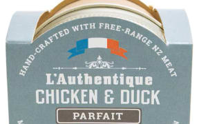 A specific batch of L'Authentique Chicken & Duck Parfait is being recalled following a failure of food safety controls.