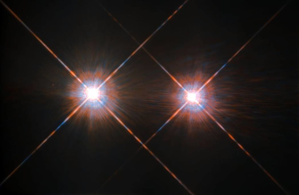 The closest star system to the Earth is the famous Alpha Centauri group, 4.3 light-years away from Earth