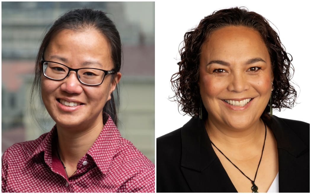 Professor Jessica Lai (left), Lynell Tuffery Huria (right).