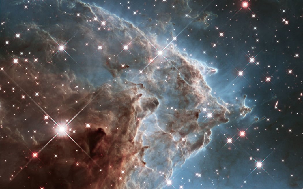 The Monkey Head Nebula or NGC2174 - about 6400 light-years away in the constellation of Orion (The Hunter).