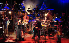 Salmonella Dub and the NZSO performing at the Aotea Centre in 2008.