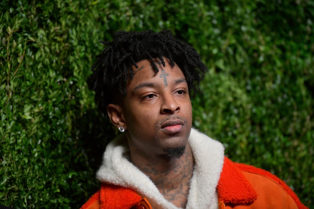 21 Savage entered the US in July 2005 on a non-immigrant visa but failed to leave when it expired a year later, ICE says.