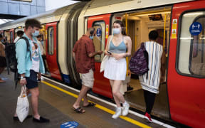 Members of the public use public transport in and around London, UK on Monday 19th July 2021, the so called Freedom Day as Covid 19 restrictions are axed.