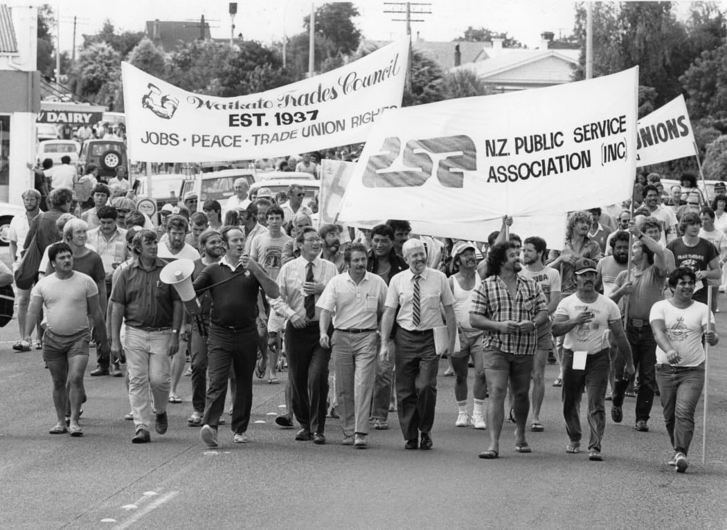 Anger over Changes to State Sector Bill in 1988 prompted nationwide union protests.