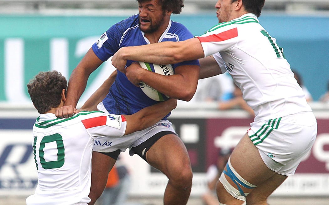 Samoa beat Italy 30-24 for their first win at the World Rugby U20 Championship.
