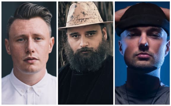 Louis Baker, Troy Kingi, and Rei