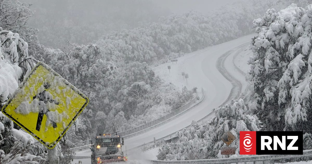 Weather live: Highways closed as rain and snow trigger warnings