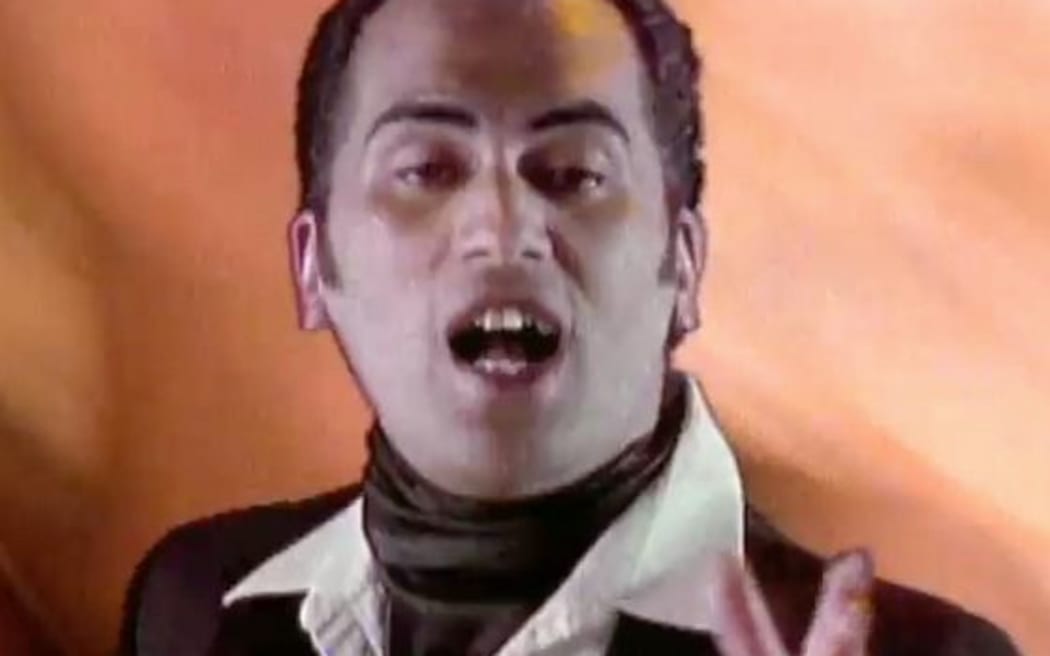 A still from the music video for the 1996 single 'How Bizarre' by OMC