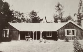 Jess' farmhouse from her childhood Kaikoura home.