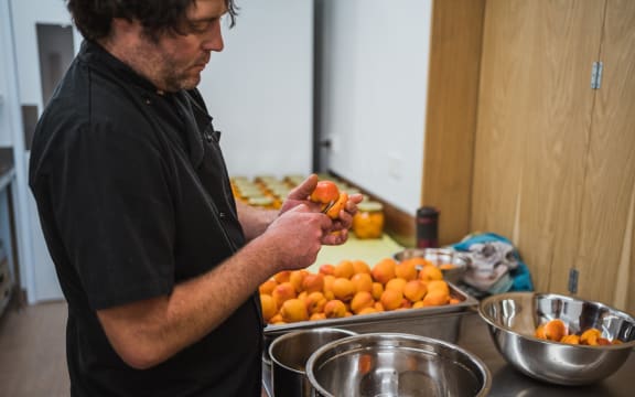 Gus Hayden from the Wānaka preserves company Augustines of Central