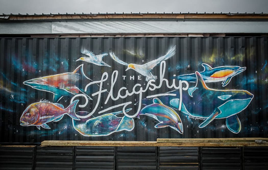 The Sustainable Coastlines Flagship Education Centre at the Wynyard Quarter in Auckland