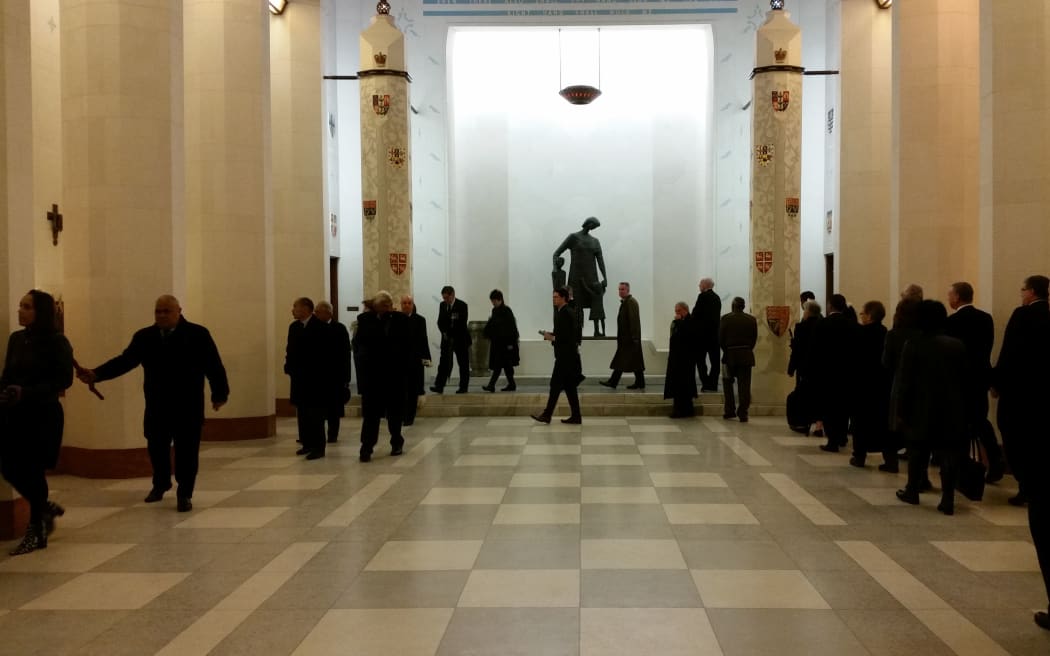 The National War Memorial’s Hall of Memories, Wellington.