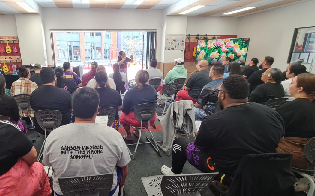 All day rehearsal for Wellington's Pacific Signature Choir