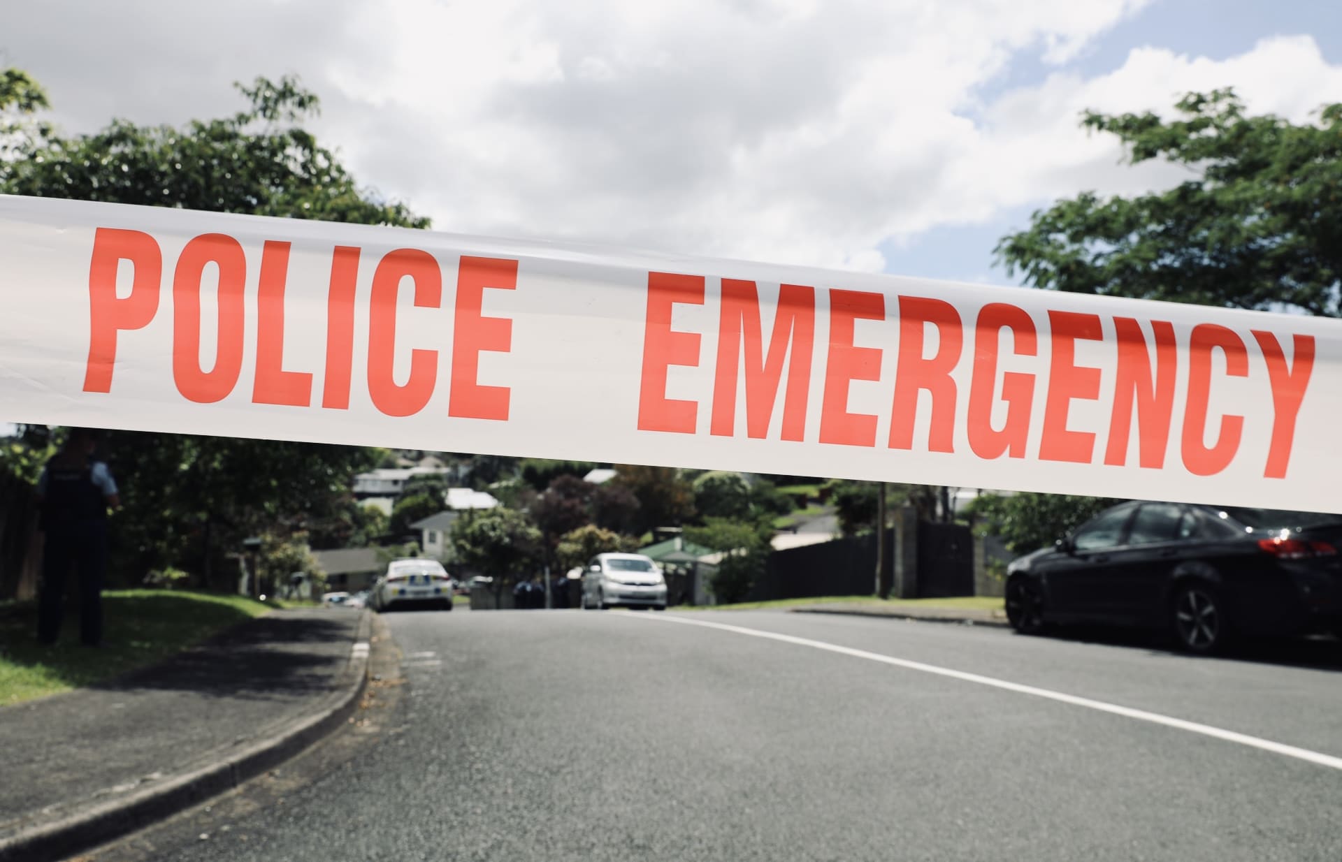 Police at Danube Lane, Glen Eden after reports of shots fired.
