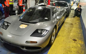 One of the 30 supercars on the tour, which have a total value of about $45m.