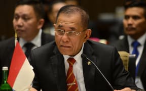Indonesian Defence Minister Ryamizard Ryacudu.