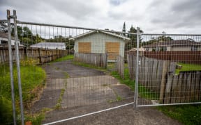 Houses in Urlich Drive sit abandoned in November 2023 and have been subsequently vandalised since the floods at the start of 2023.