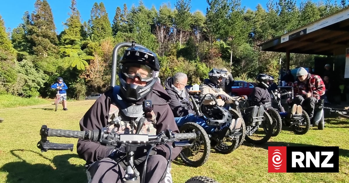 Paralysed rider hits trails to promote adaptive mountain biking