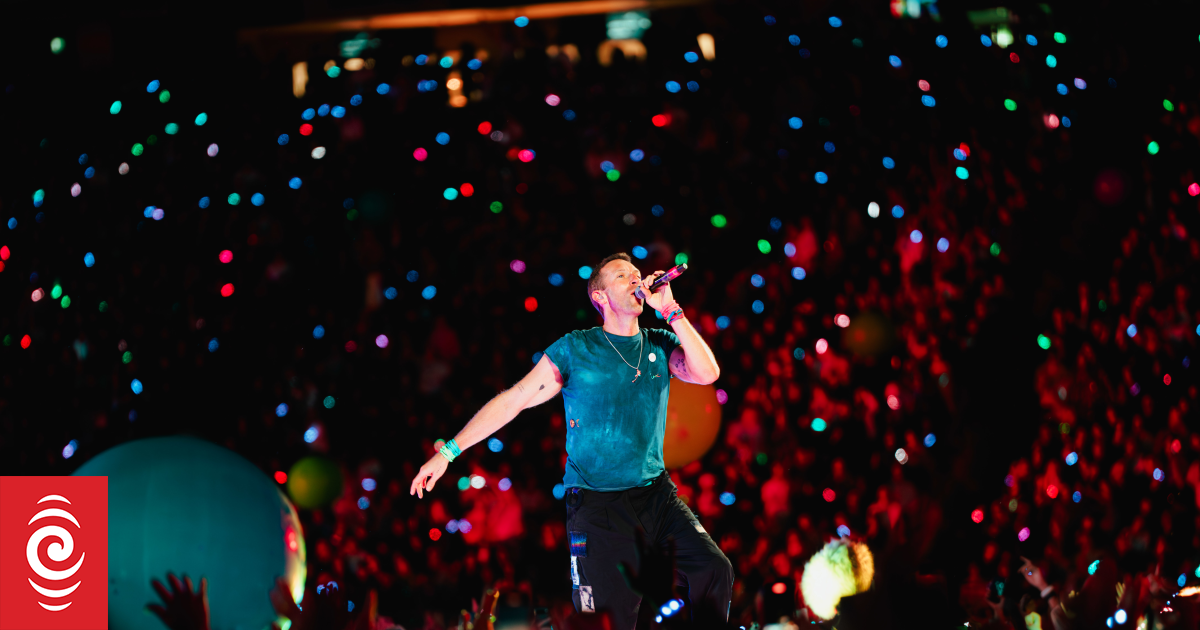 Coldplay's Chris Martin says Auckland is one of his favourite ever shows