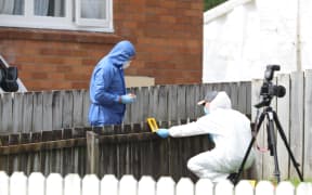 Police investigating at Yates Road, Māngere, where there was a shooting on 3 November.