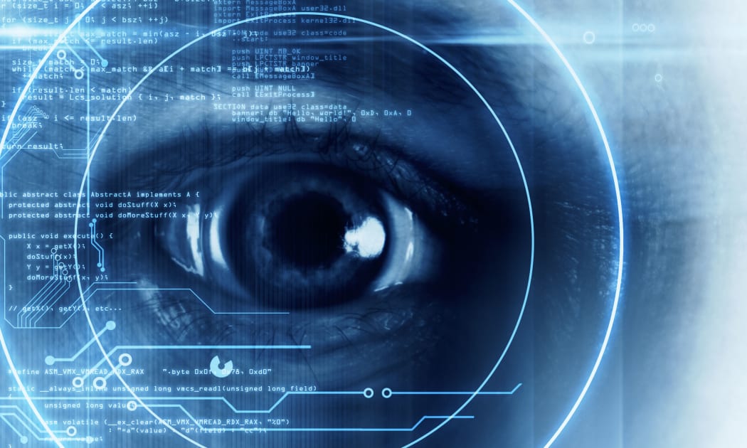 Facial recognition technology.