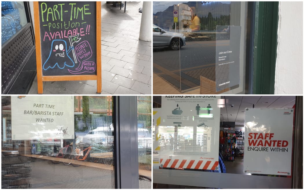 Staff wanted signs