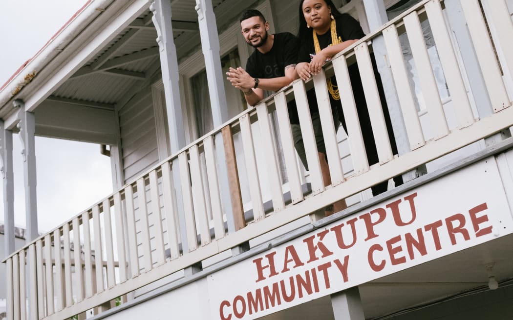 Fineone Hakupu community house, Grey Lynn, a pillar of the Nuiean community.