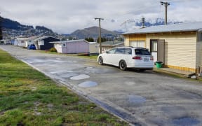 The former Lakeview camping ground site in Queenstown