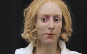 Death masks were mapped and then technology de-aged the facial features