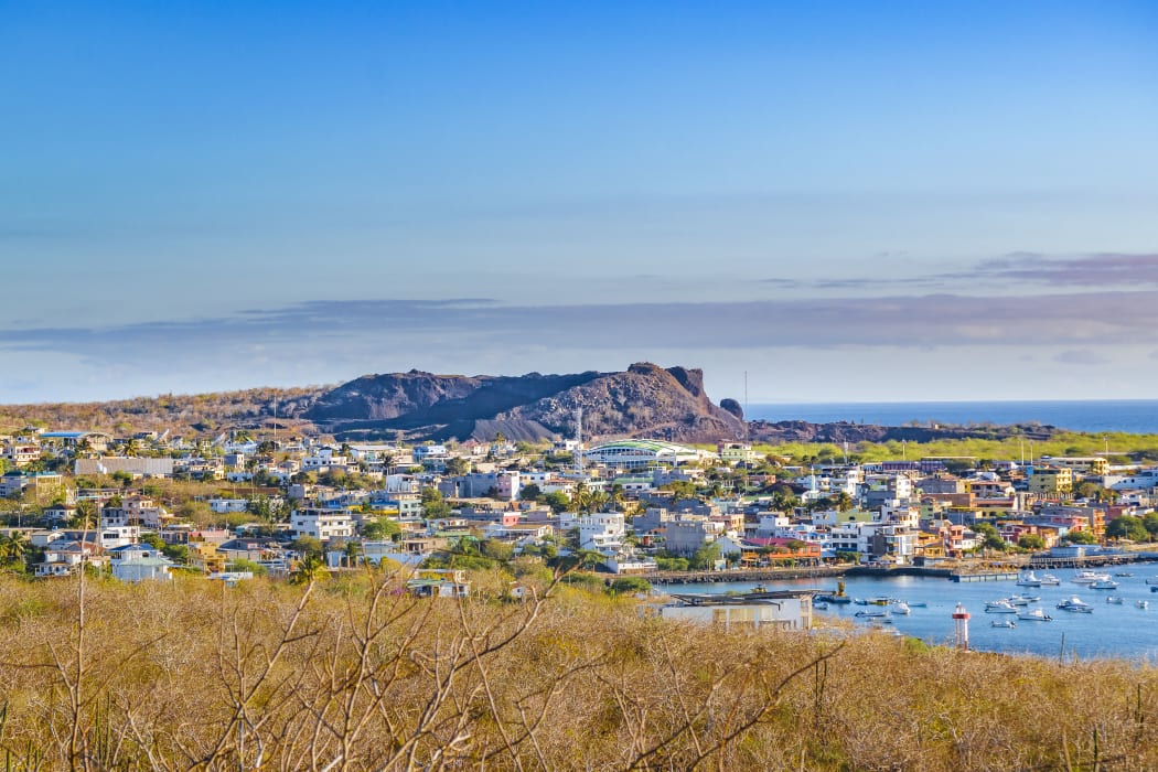Puerto Baquerizo Moreno on San Cristobal Island, Galapagos.