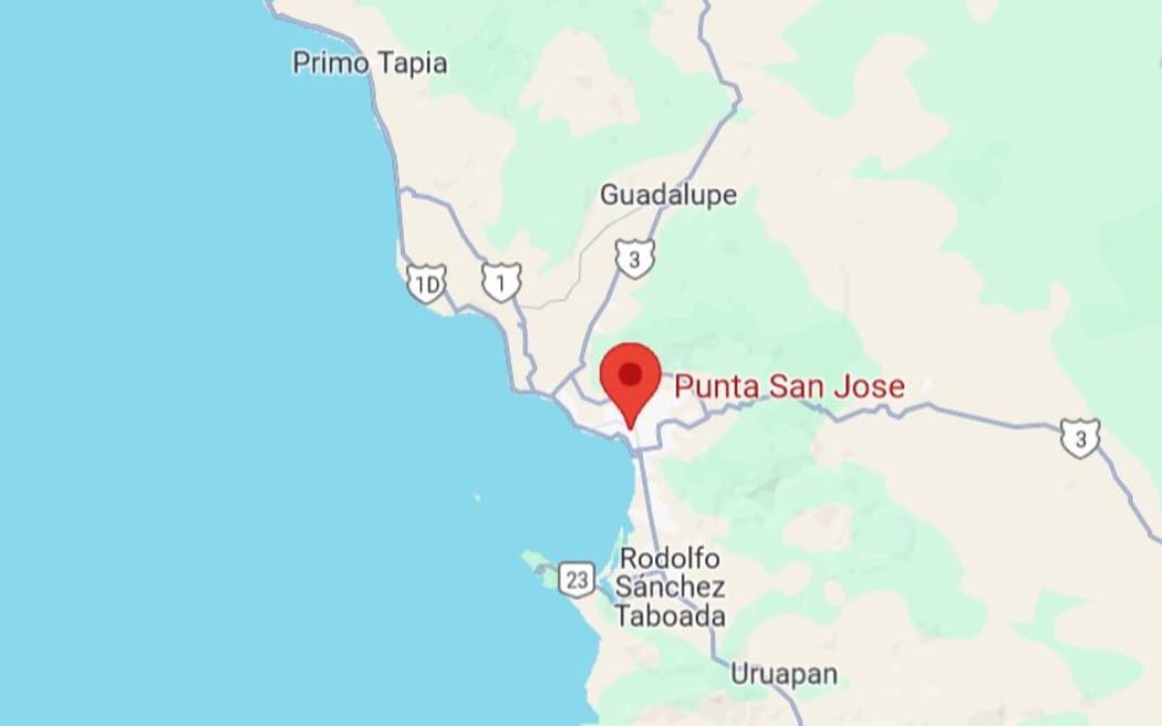 The missing men were believed to be surfing at Punta San José.