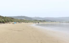 Curio Bay in the Catlins is one place where people are freedom camping in an area they're not supposed to.