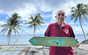 Property owner and Chamarro nation chief, Tony Sablan, who is also a disabled veteran, told RNZ Pacific he'd been fighting for access to his land for 45 years.