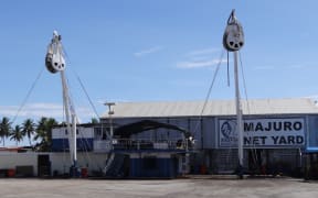 A net repair yard has seen little business for weeks