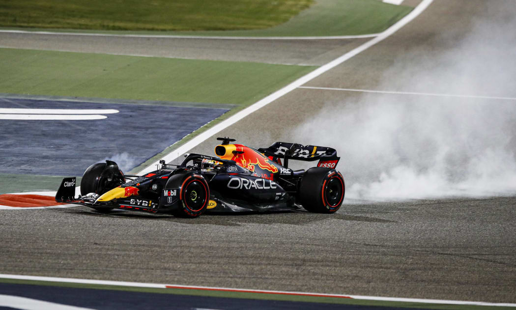 Max Verstappen at the Bahrain Grand Prix