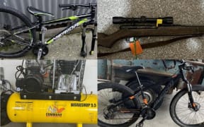 Images recovered by police in Gore during a rain on alleged drug and firearms dealers.